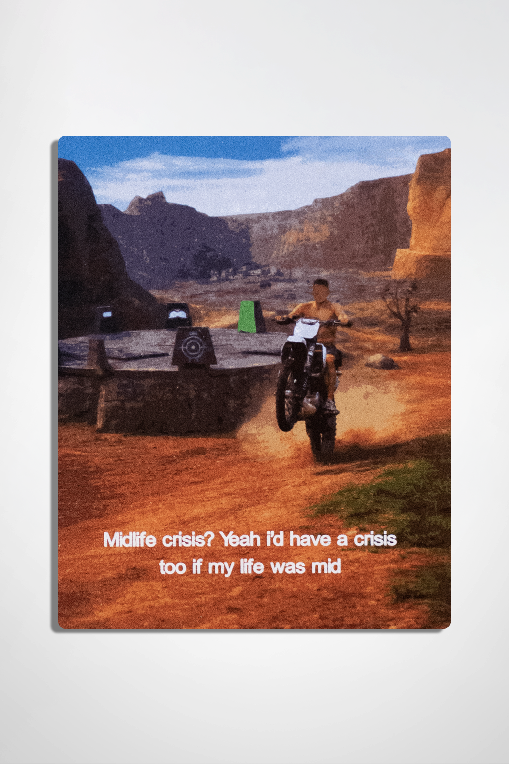 CRISIS sticker