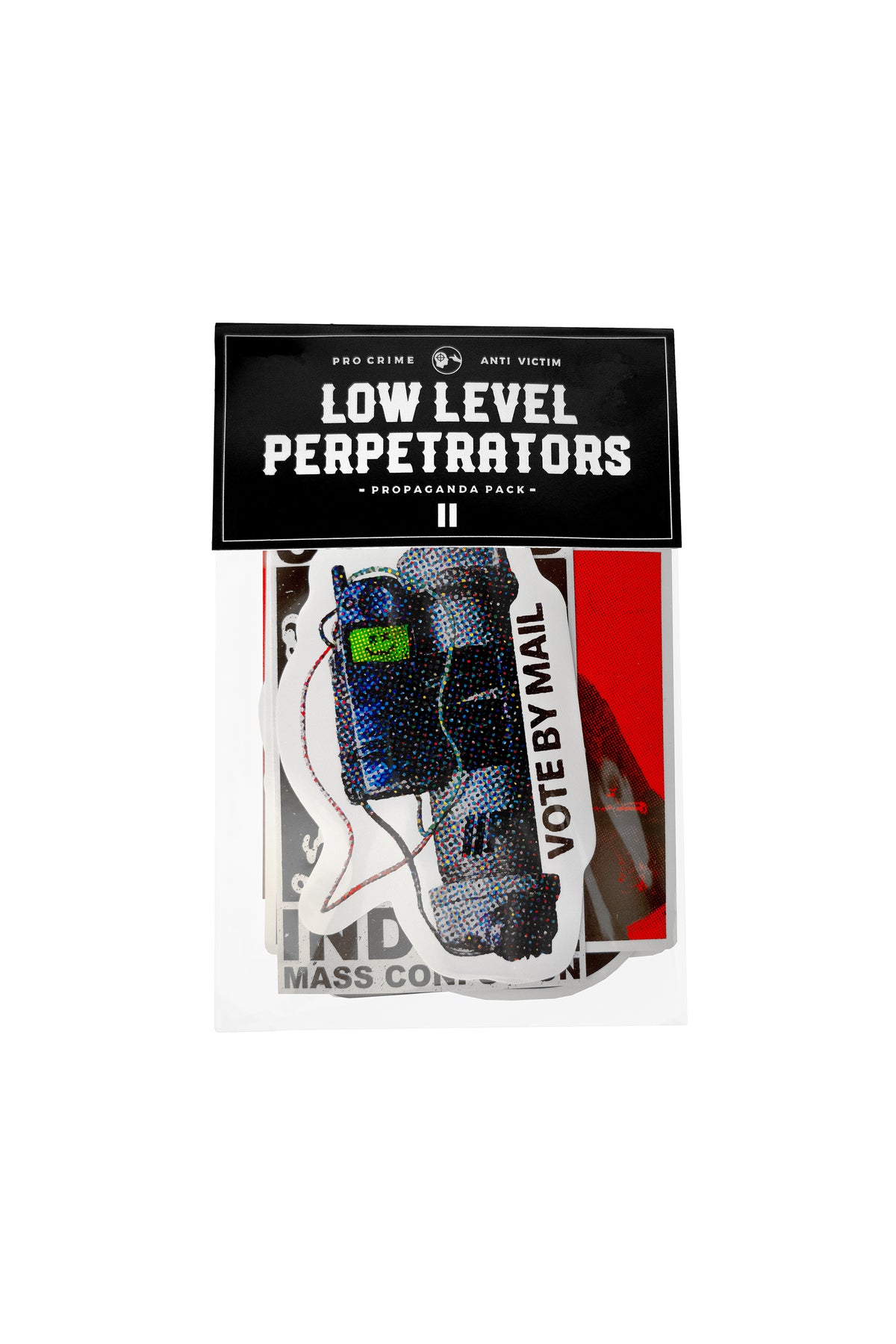 Sticker Level 2 STICKERPACK 2 – LOW LEVEL PERPETRATORS